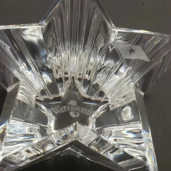 Waterford Crystal Star Paperweight Etched Sparkle of  a New Beginning - Picture 7 of 7
